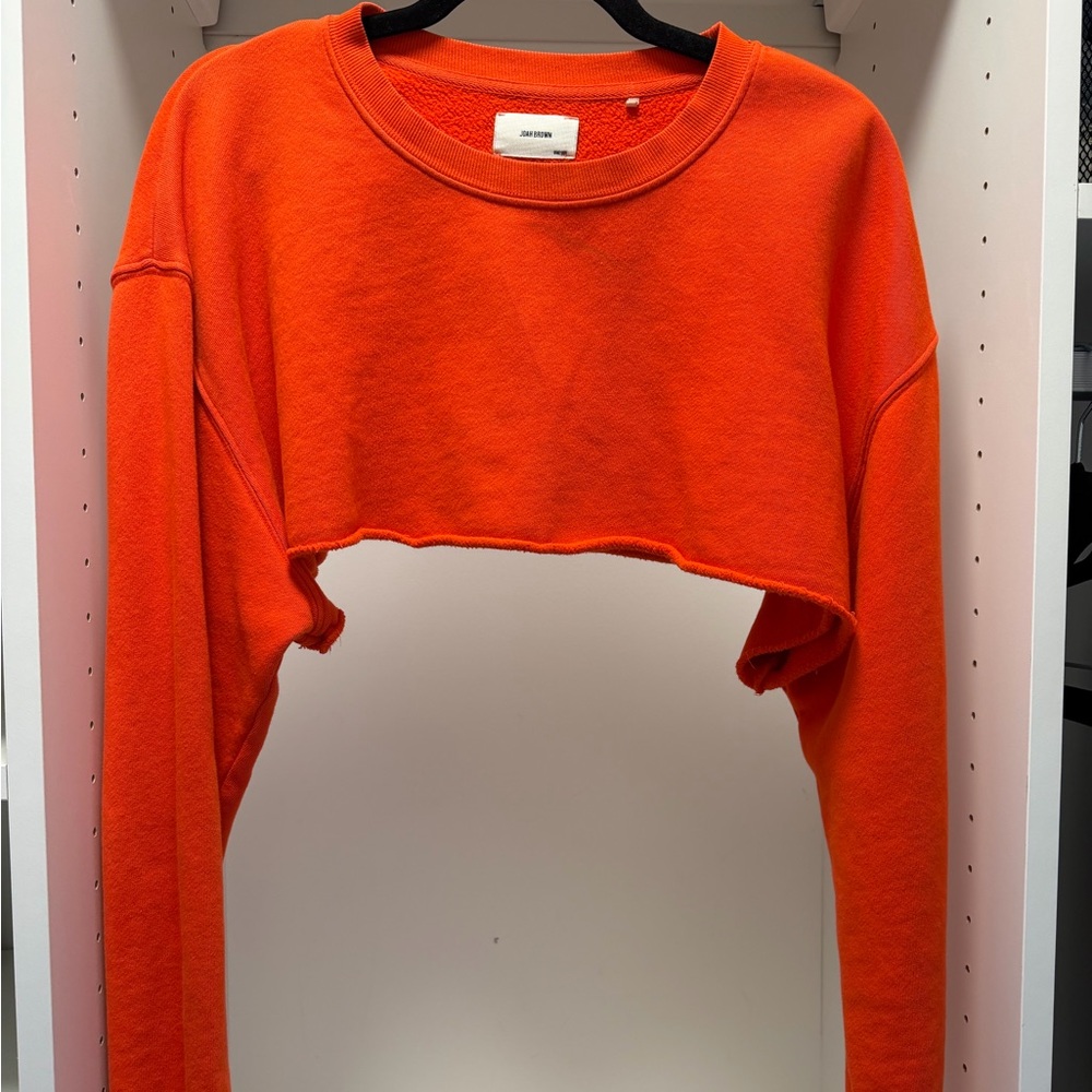 Joah Brown cropped sweatshirt